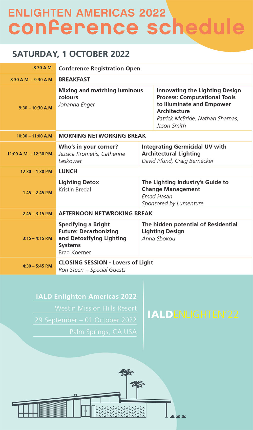 iGuzzini Golden Sponsor of IALD Enlighten Americas 2022