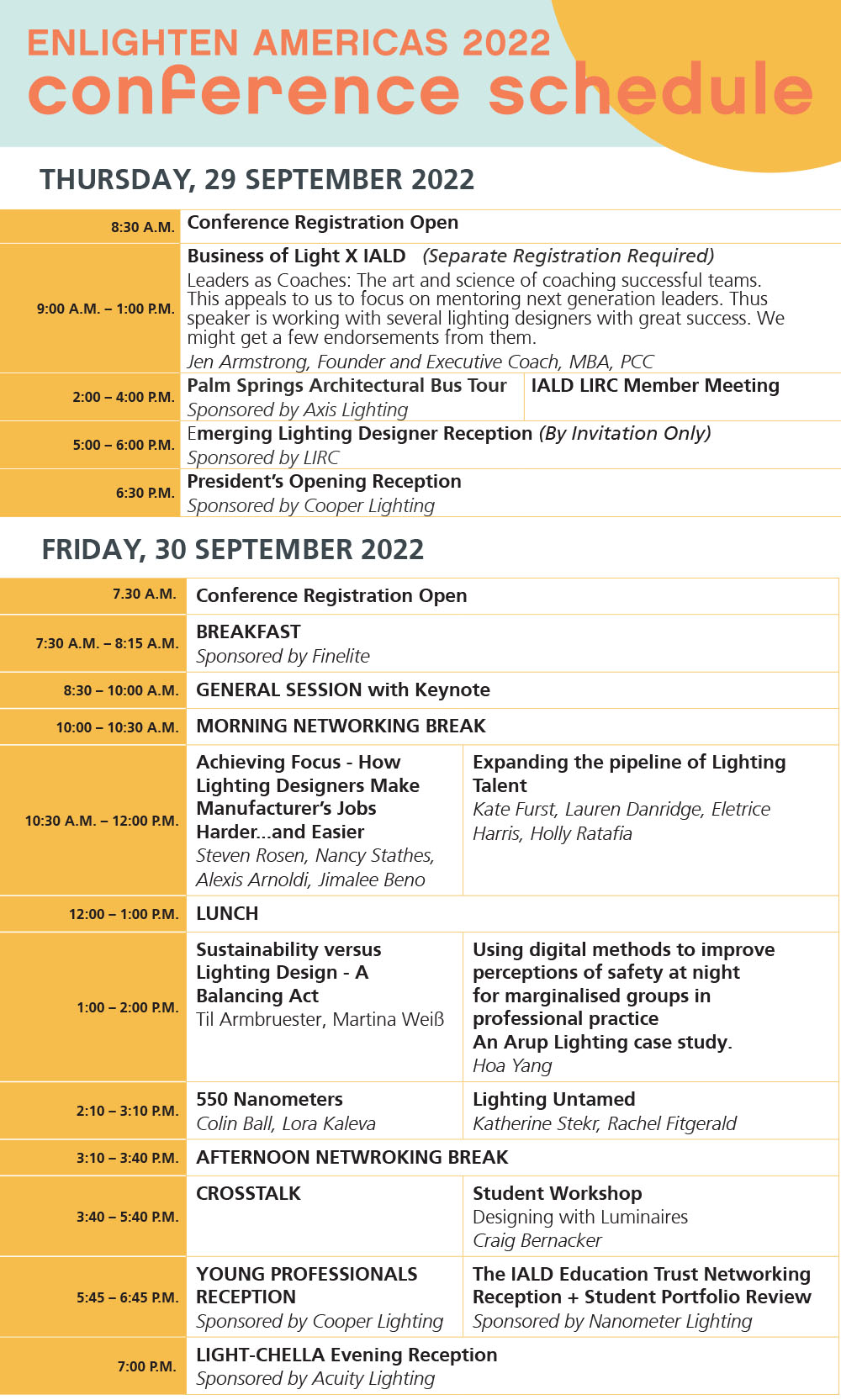 iGuzzini Golden Sponsor of IALD Enlighten Americas 2022