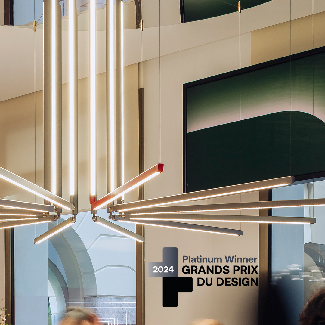 iGuzzini Wins Prestigious Platinum Award at the 2024 GRANDS PRIX DU DESIGN