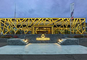 The Fernand Cina winery tasting complex