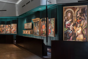 The altarpieces at the Pinacoteca Nazionale in Cagliari