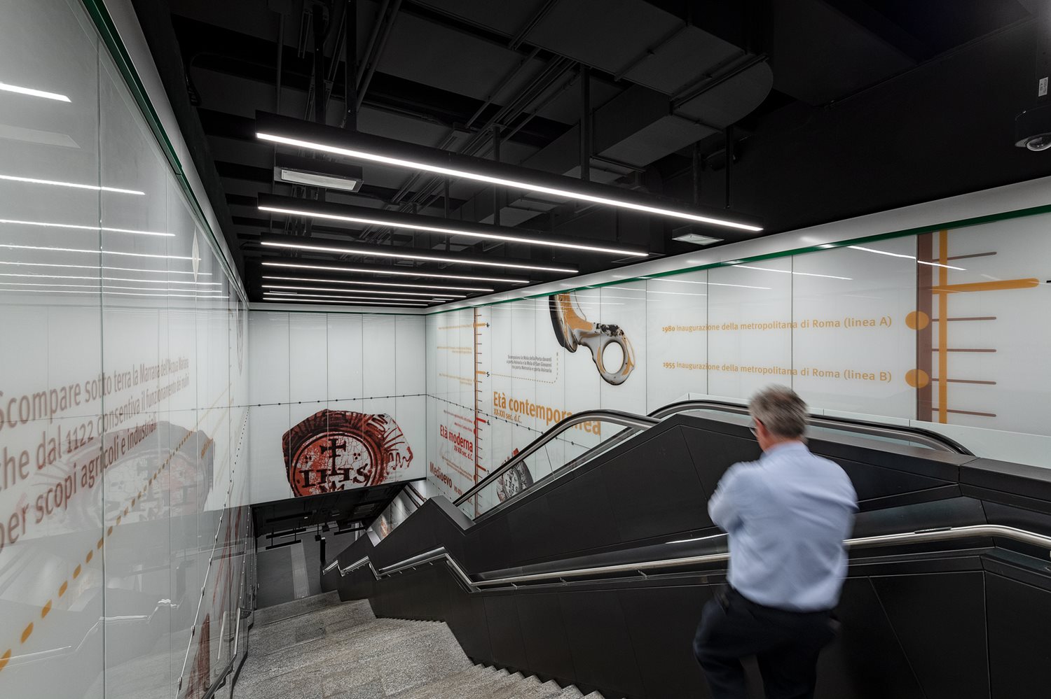 “The only metro station in Rome that feels European”