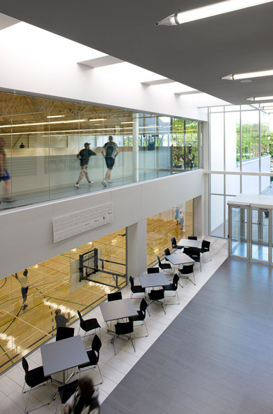 The YMCA sports complex