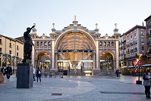 The Central Market in Saragossa