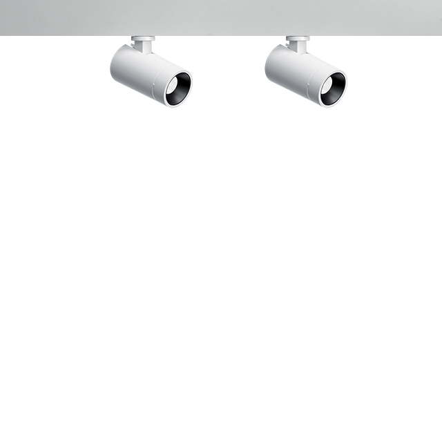 Palco Low Voltage double spotlight ø ¾