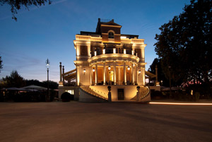 Casina Valadier. Lighting 200 years of history.