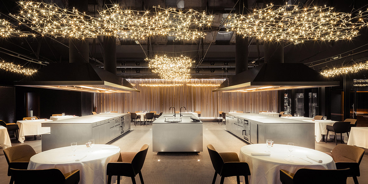 “We would like to light every dish in a different way.”