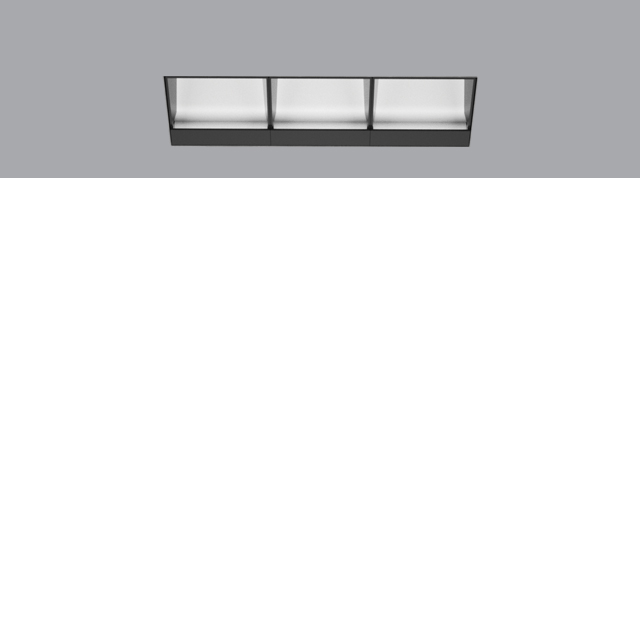 Laser Blade L Wall Washer Triple | Trimless