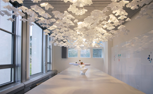 A co-working space. Vaudoise Assurance