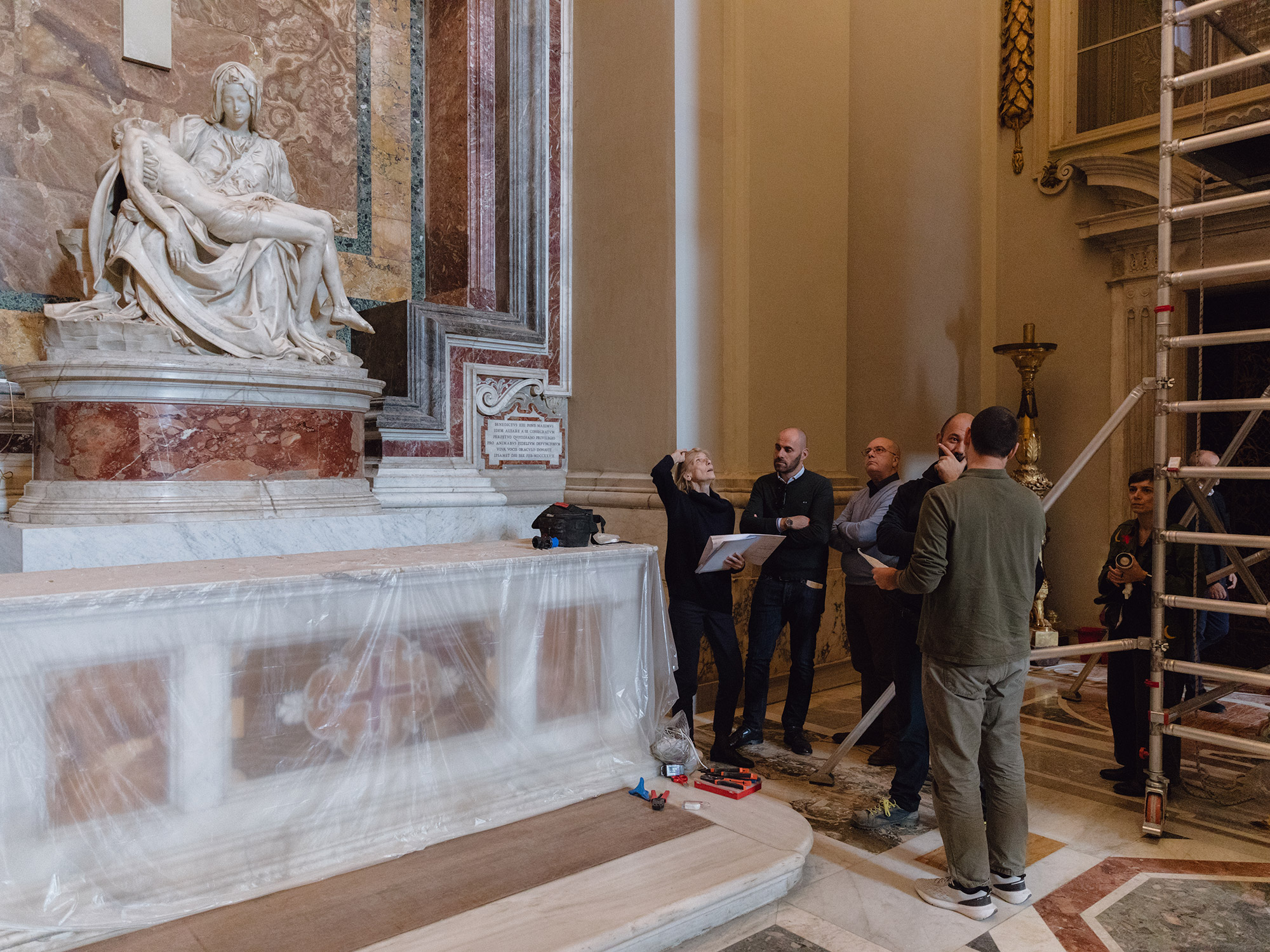 For the Jubilee 2025 iGuzzini illuminates Michelangelo&#39;s Pietà