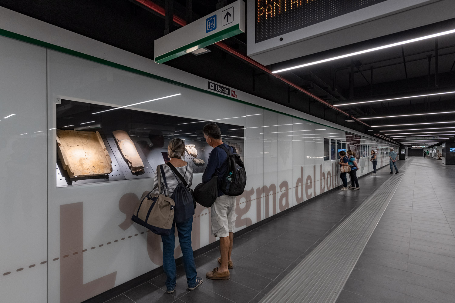 “The only metro station in Rome that feels European”