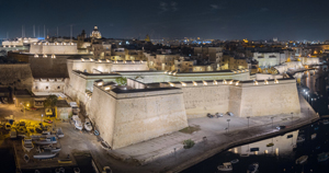 The new lighting for Vittoriosa