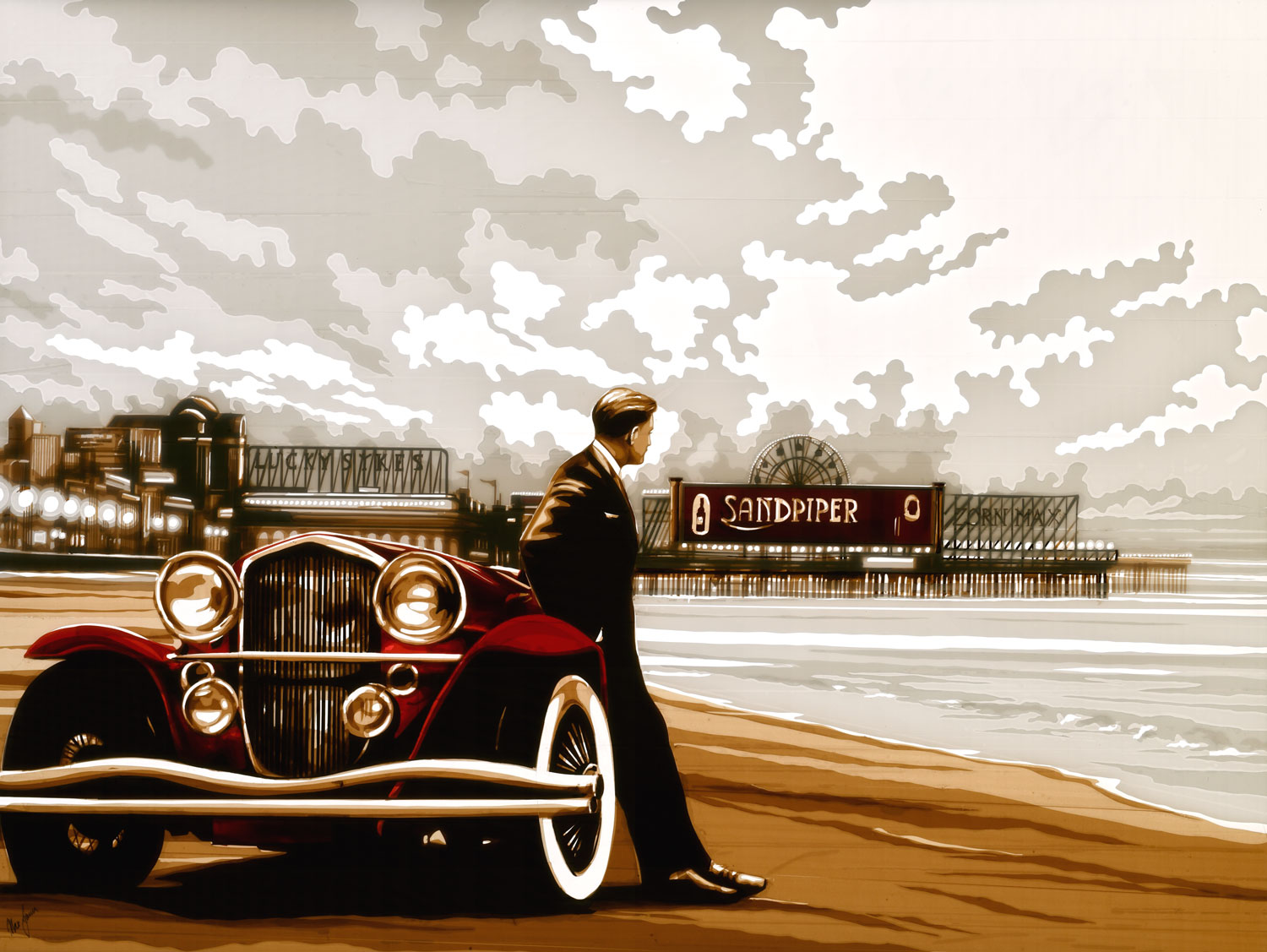 Light and packing tape: the art of Max Zorn