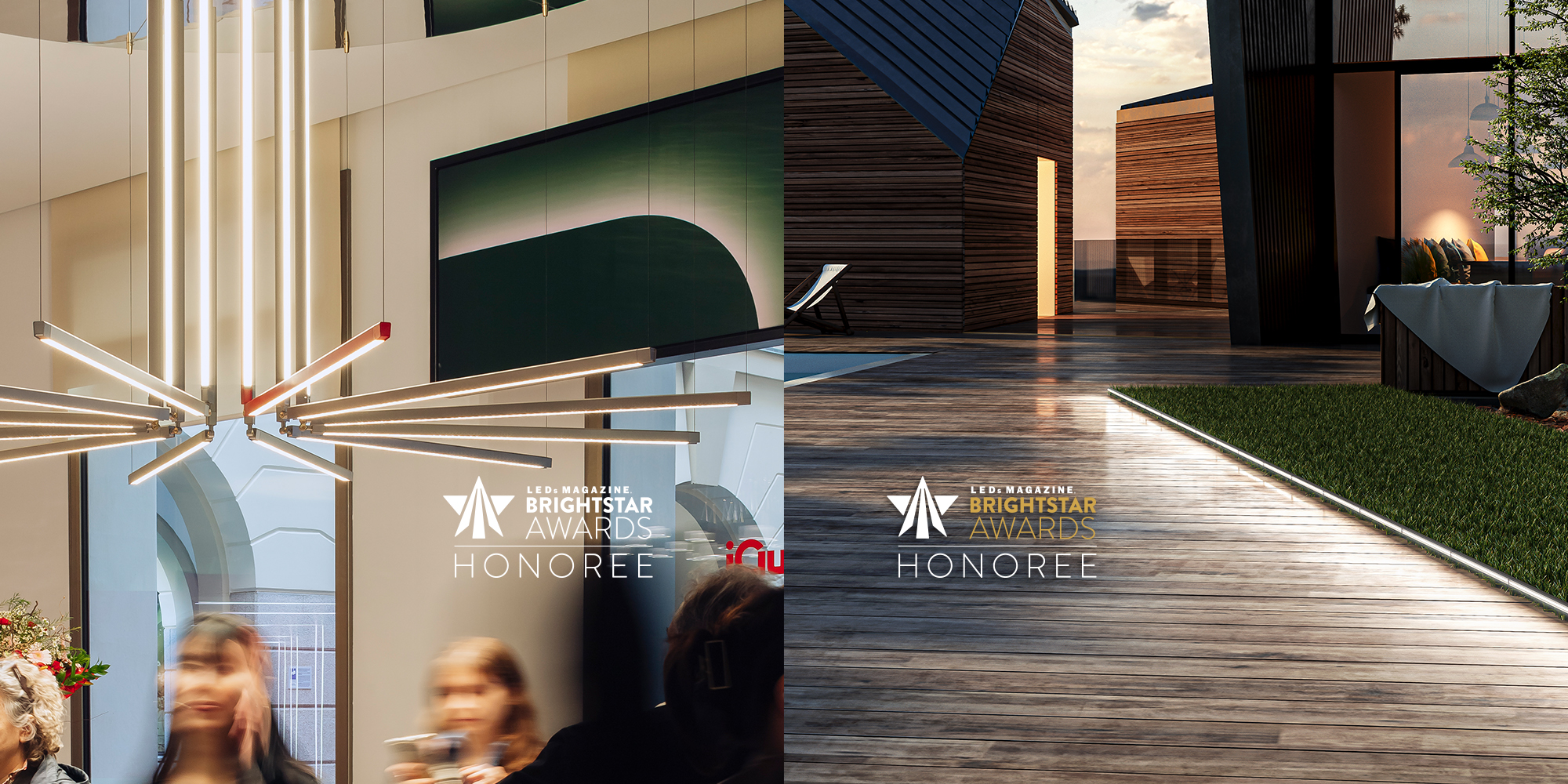 Libera & Linealuce 27 both awarded a Brightstar Awards Honoree 2024